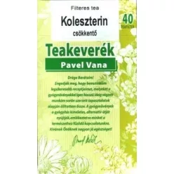 Pavel Vana cholestcare herbal tea 40x1,6g 64 g - Bio és natúr élelmiszerek