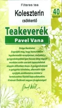 Pavel Vana cholestcare herbal tea 40x1,6g 64 g - Bio és natúr élelmiszerek