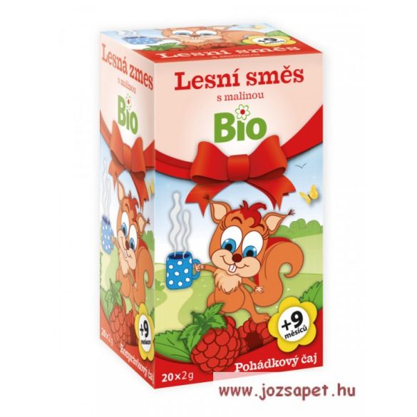 Apotheke tündérmese bio tea gyermekeknek, erdei gyümölcsök málnával 20x2 g