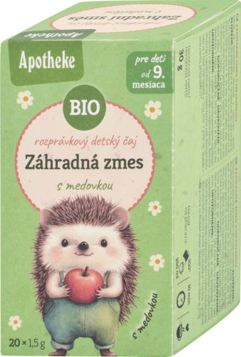 Apotheke nyugi gyerektea citromfűvel és kerti gyümölcsökkel 20x1,5g 30 g