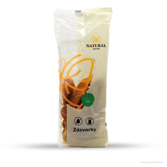 NATURAL GYÖMBÉRES VEGÁN KEKSZ 150 g