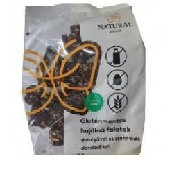   Gluténmentes natural hajdinás falatok datolyás csokis 150 g