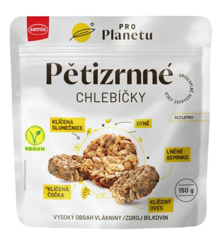 Semix 5 gabonás csíráztatott müzlifalatok 150 g