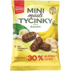 Semix mini müzli snack banános 70 g - 