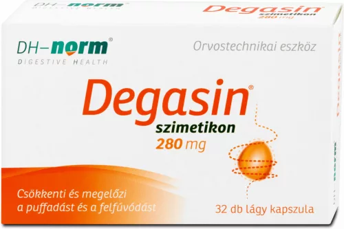 Degasin 280mg kapszula 32 db - Bio és natúr étrendkiegészítők