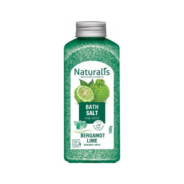Naturalis fürdősó lime és bergamott 1000 g