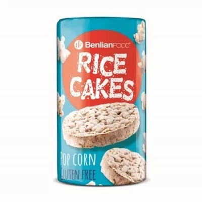 Benlian mini puffasztott rizs-pop corn ízű 100 g - Bio és natúr élelmiszerek