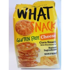 Benlian What Snack gluténmentes puffasztott kukorica sajtos 50 g - Bio és natúr élelmiszerek