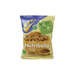 Nutribella teljeskiörlésű lenmagos vegán snack 70 g - Bio és natúr élelmiszerek