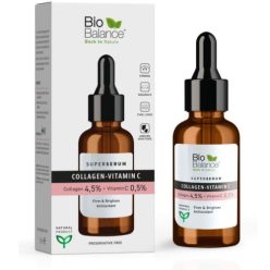 Biobalance szuperszérum arcra tengeri kollagénnel és c-vitaminnal 30 ml - Bio és natúr kozmetikumok