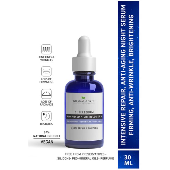 Biobalance szuperszérum arcra éjszakai regeneráló 30 ml