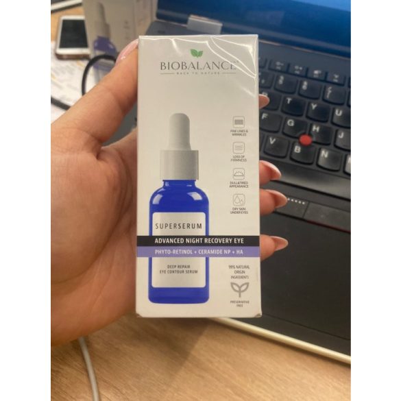 Biobalance szuperszérum arcra éjszakai szemkörnyékápoló 20 ml