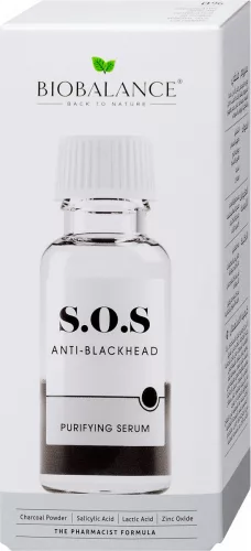 Biobalance szérum s.o.s tisztító mitesszerek ellen 20 ml - Bio és natúr kozmetikumok