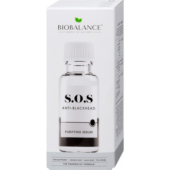 Biobalance szérum s.o.s tisztító mitesszerek ellen 20 ml