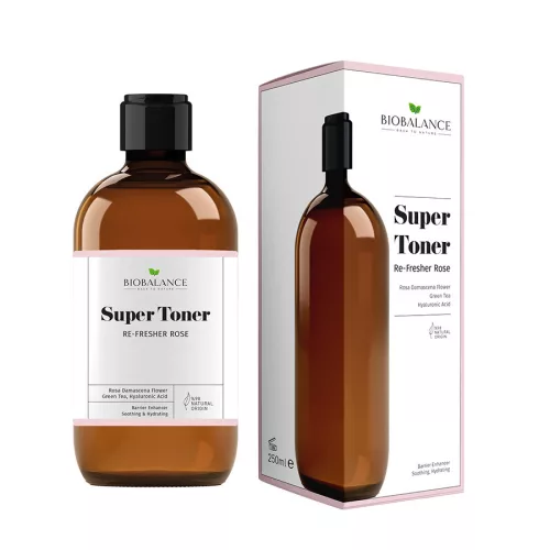 Biobalance szupertonik frissítő rózsás 250 ml - Bio és natúr kozmetikumok