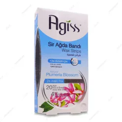 Agiss gyantacsíkok testre természetes plumeria virág kivonattal 24 db - Bio és natúr kozmetikumok