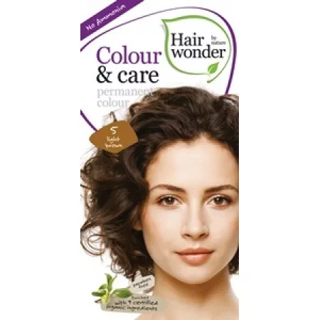 Hairwonder Colour&Care 5 Világosbarna - Bio és natúr kozmetikumok