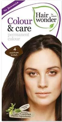 Hairwonder Colour&Care 4 Középbarna - Bio és natúr kozmetikumok