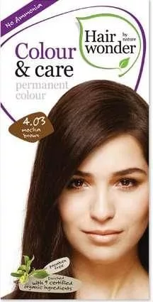 Hairwonder Colour&Care 4.03 Mokkabarna - Bio és natúr kozmetikumok