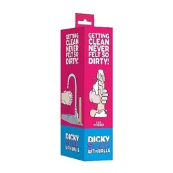 Dicky Cum - szappan pénisz herékkel -natúr (250g) - Bio és natúr intim termékek