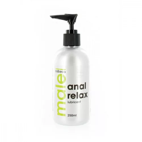 Male Cobeco Anal relax - vízbázisú, nyugtató anál síkosító (250ml) - Bio és natúr intim termékek