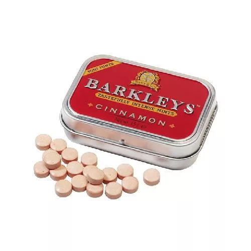 Barkleys mini keménycukorka menta fahéj ízesítéssel 15 g - 