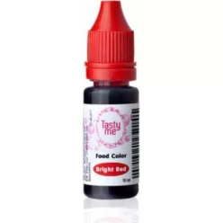 Tasty Me gluténmentes ételfesték fényes piros 10 ml – Sütési segédanyag