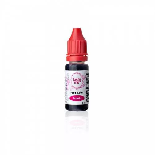 Tasty Me gluténmentes ételfesték fényes fukszia 10 ml – Sütési segédanyag