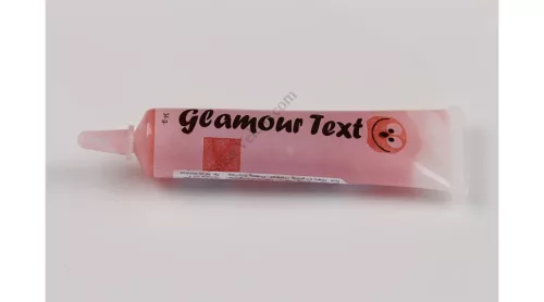 Tasty Me gluténmentes csillogó géles dekortoll pink 34 g