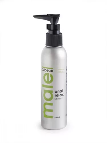 Male Cobeco Anal relax - vízbázisú, nyugtató anál síkosító (150ml) - Bio és natúr intim termékek