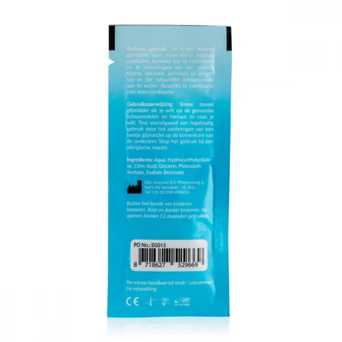 EasyGlide - vízbázisú síkosító (10ml) - Bio és natúr intim termékek