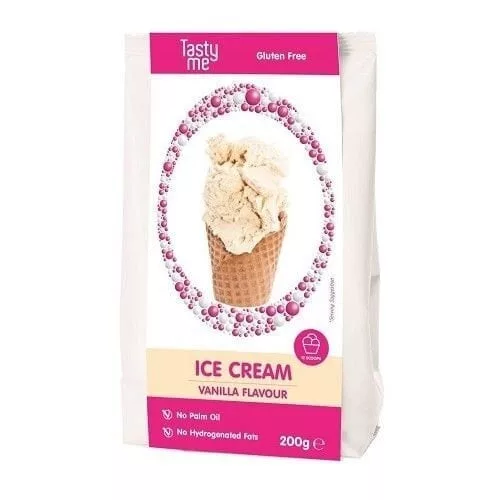 Tasty Me gluténmentes fagyi mix vanília 200 g