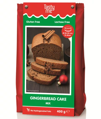 Tasty Me glutén- és laktózmentes mézeskalács torta mix 400 g – Egyéb reformélelmiszer