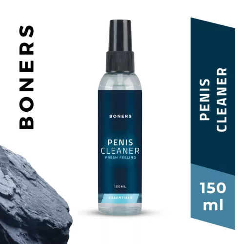 Boners Essentials Penis Cleaner - pénisz tisztító spray (150ml) - Bio és natúr intim termékek