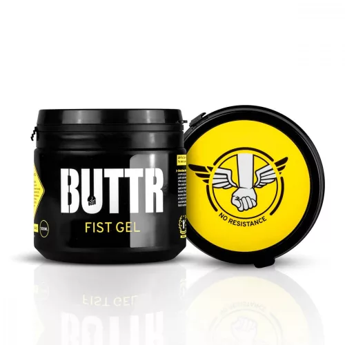 BUTTR Fist Gel - öklöző, vízbázisú síkosító gél (500 ml) - Bio és natúr intim termékek