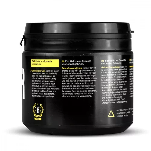 BUTTR Fist Gel - öklöző, vízbázisú síkosító gél (500 ml) - Bio és natúr intim termékek