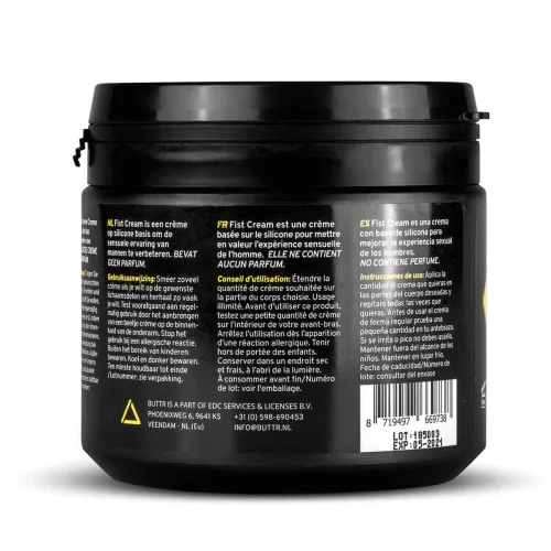 BUTTR Fist Cream - öklöző síkosító krém (500 ml) - Bio és natúr intim termékek