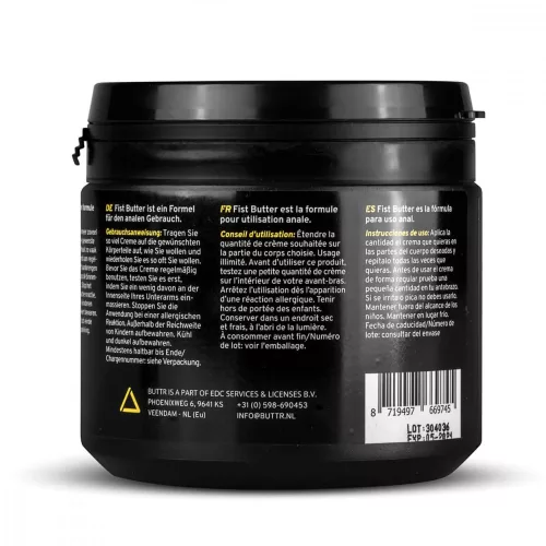 BUTTR Fist Butter - öklöző síkosító vaj (500 ml) - Bio és natúr intim termékek