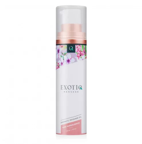 Exotiq - illatos masszázsolaj - szantálfa (100ml) - Bio és natúr intim termékek