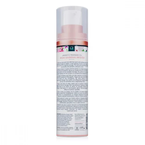 Exotiq - illatos masszázsolaj - szantálfa (100ml) - Bio és natúr intim termékek
