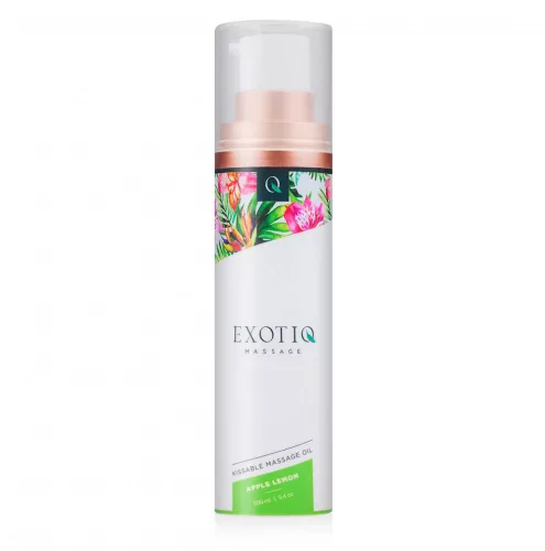 Exotiq - illatos masszázsolaj - alma-citrom (100ml) - Bio és natúr intim termékek