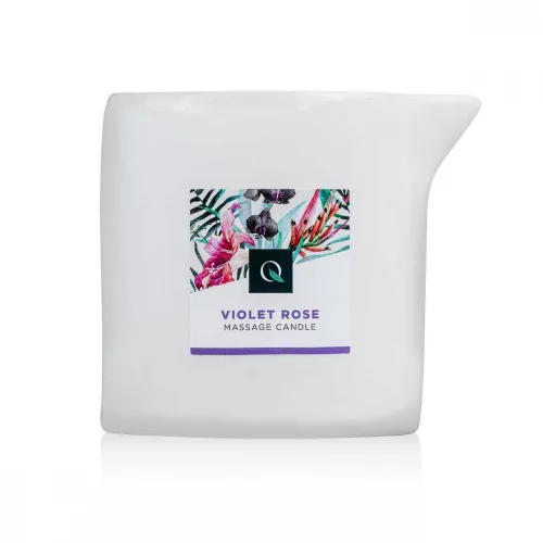 Exotiq - illatos masszázsgyertya - rózsa (200 g) - Bio és natúr intim termékek
