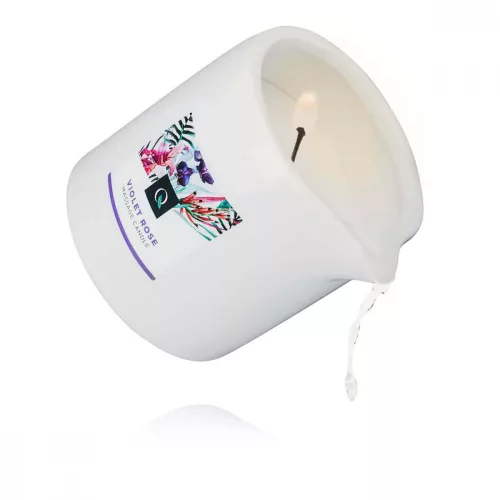 Exotiq - illatos masszázsgyertya - rózsa (200 g) - Bio és natúr intim termékek
