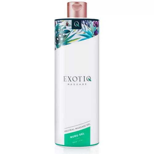 Exotiq Nuru Gel - masszázsgél (500 ml) - Bio és natúr intim termékek