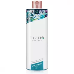 Exotiq Body To Body - hosszantartó masszázsolaj (500 ml) - Bio és natúr intim termékek