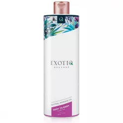 Exotiq Body To Body - melegítő masszázsolaj (500 ml) - Bio és natúr intim termékek