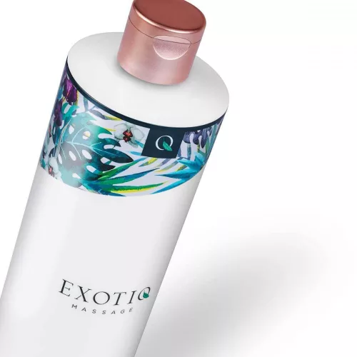 Exotiq Body To Body - melegítő masszázsolaj (500 ml) - Bio és natúr intim termékek