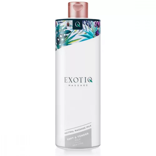 Exotiq Soft & Tender - masszázstej (500 ml) - Bio és natúr intim termékek