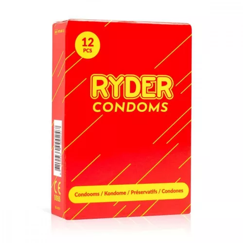 Ryder - kényelmes óvszer (12 db) - Bio és natúr intim termékek