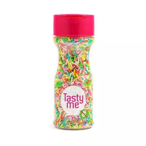 Tasty Me gluténmentes cukor tortadekor mix strands 60 g – Sütési segédanyag